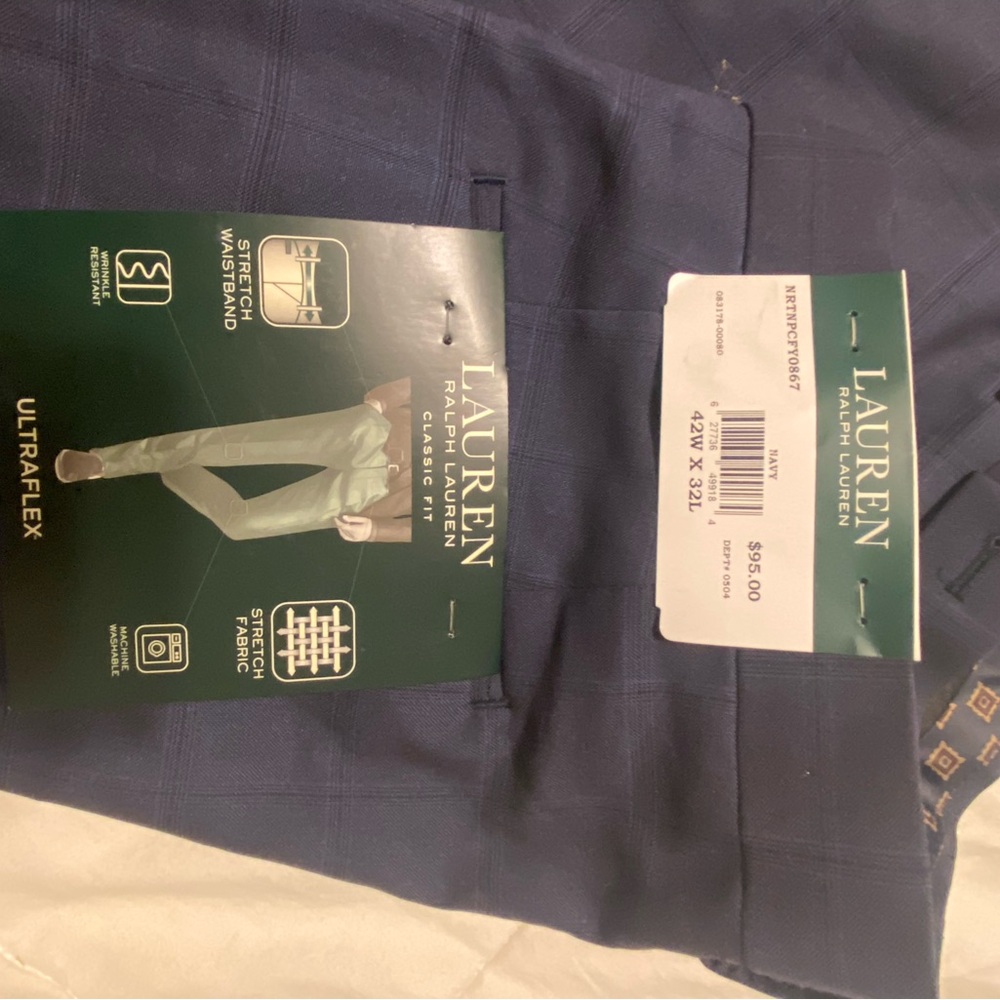 Lauren Ralph Lauren Blue Ultraflex Trousers